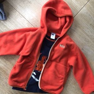 Boys REI jacket and shirt